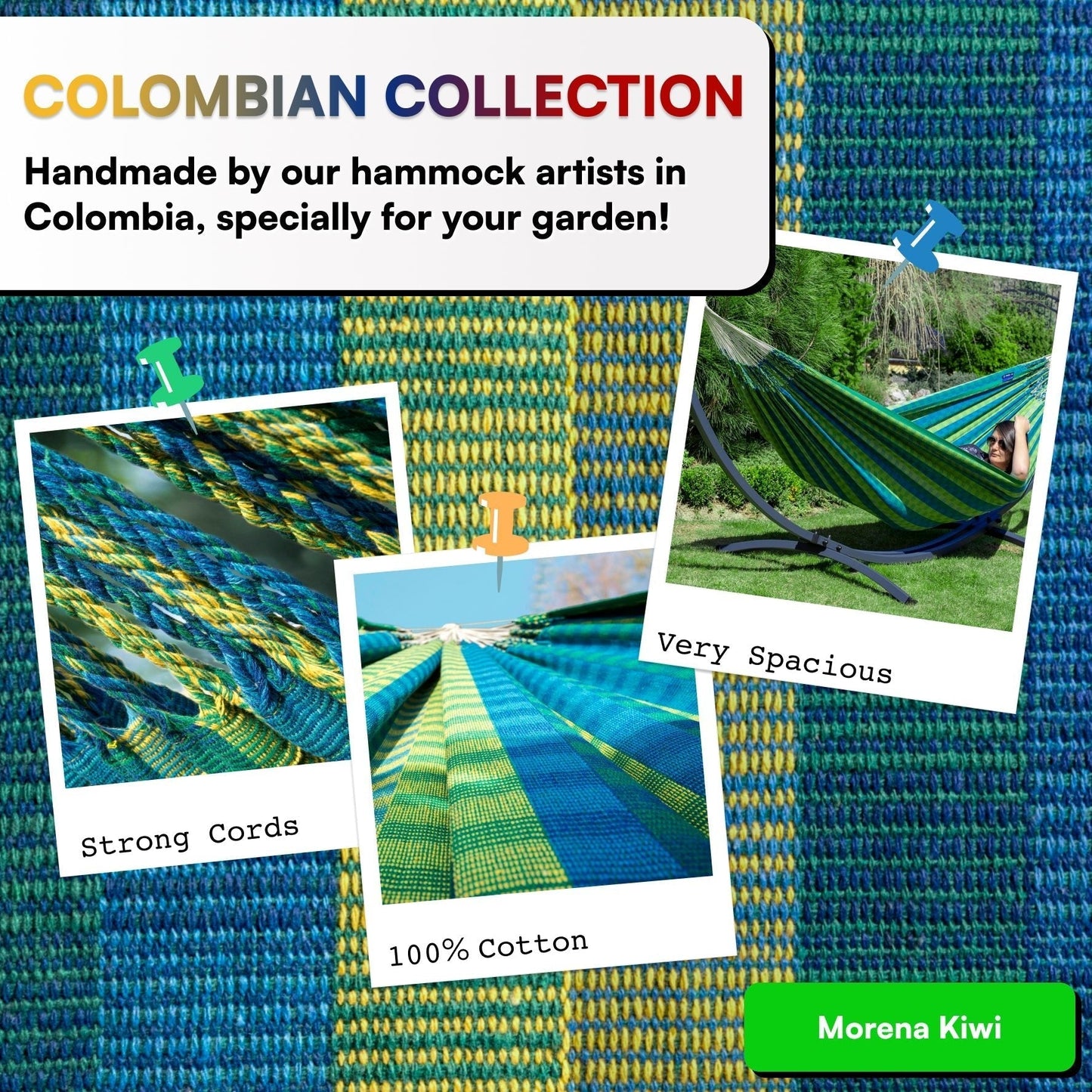 Colombian Morena Kiwi Cocoon Set