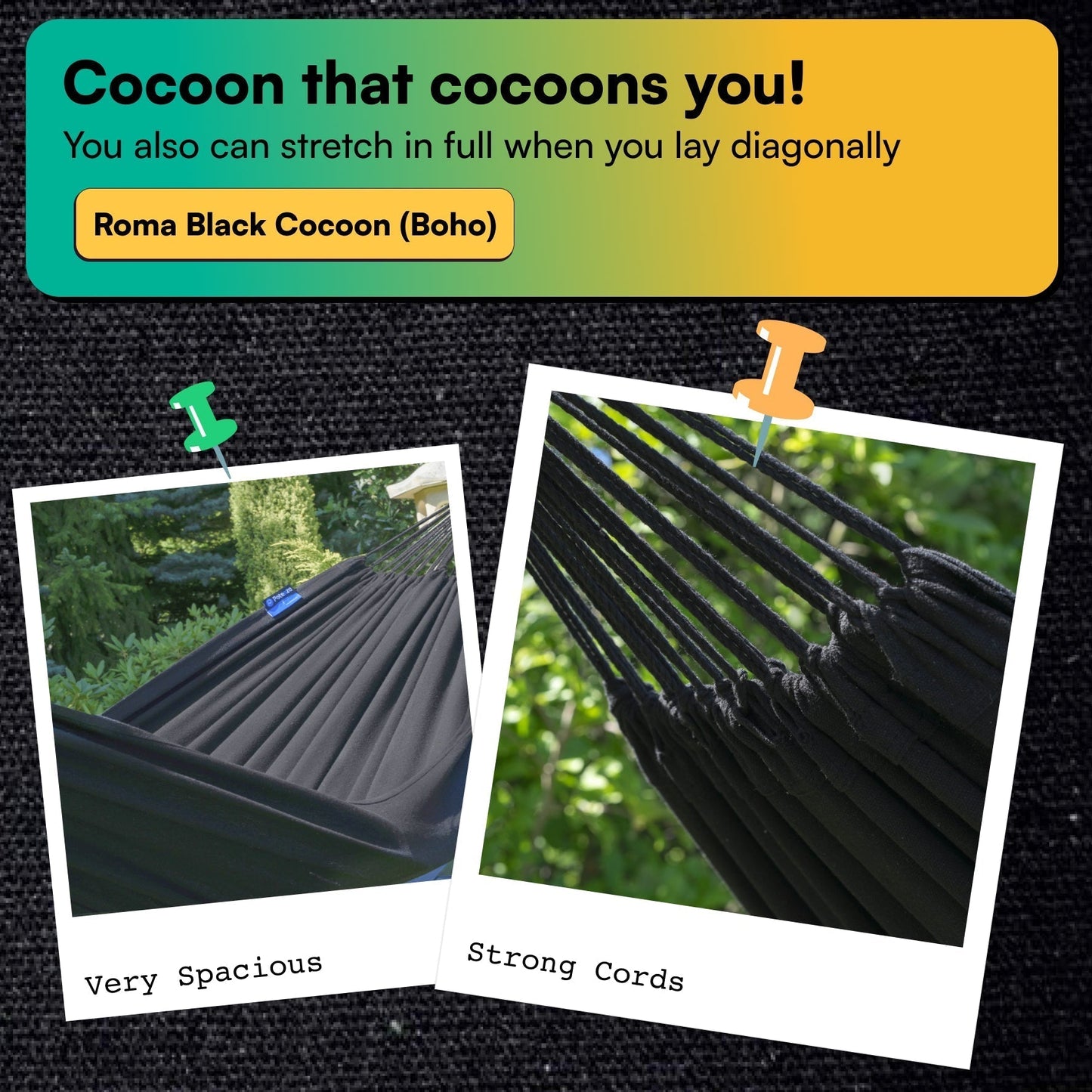 Grande Roma Black Cocoon Set